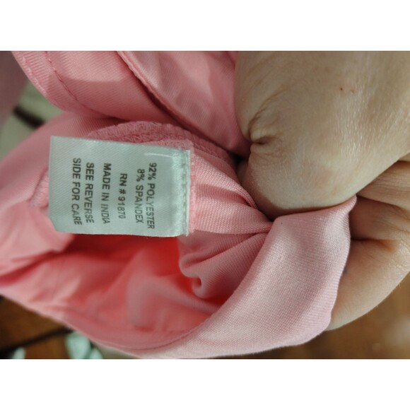 Bolle Tennis Skort Sz S Pink Gray Pleated Matching Compression Shorts Stretch - Picture 8 of 8